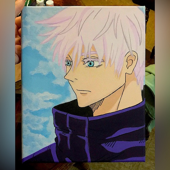 Jujutsu Kaisen Gojo Painting custom - Picture 2 of 2